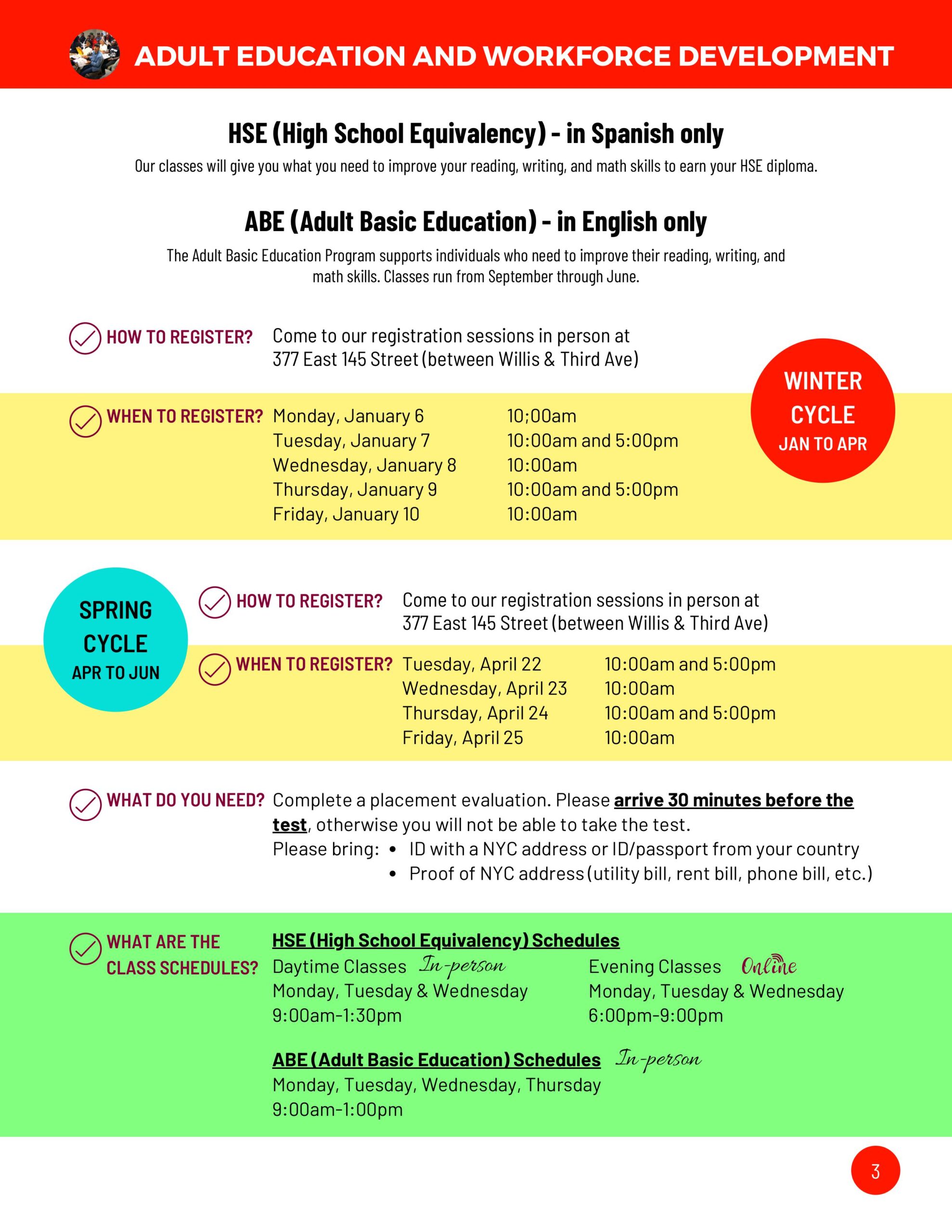 Winter Spring 2025 Programs Activities Mercy Center